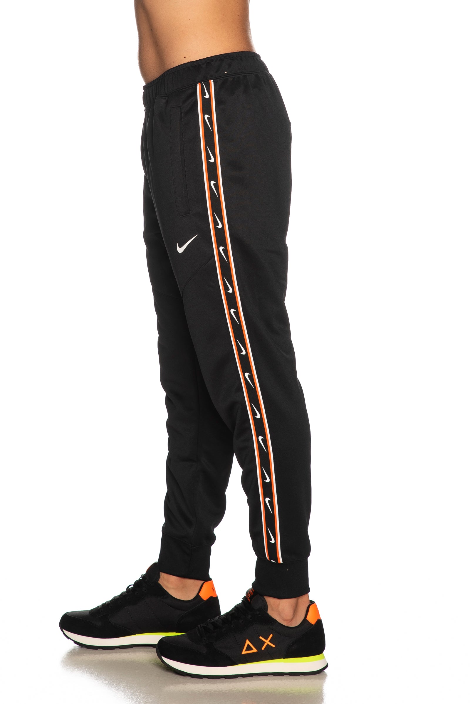 Pantaloni nike con striscia laterale on sale